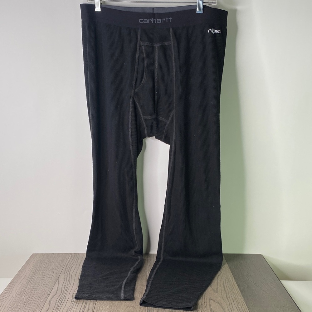 Carhartt Black Men’s XL Thermal Base Layer Long Johns - 1369